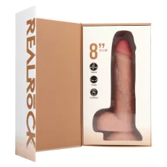 RealRock - rotačný vibrátor (prírodný, 20,5 cm)