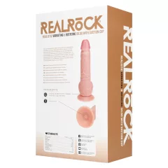 RealRock - rotačný vibrátor (prírodný, 20,5 cm)