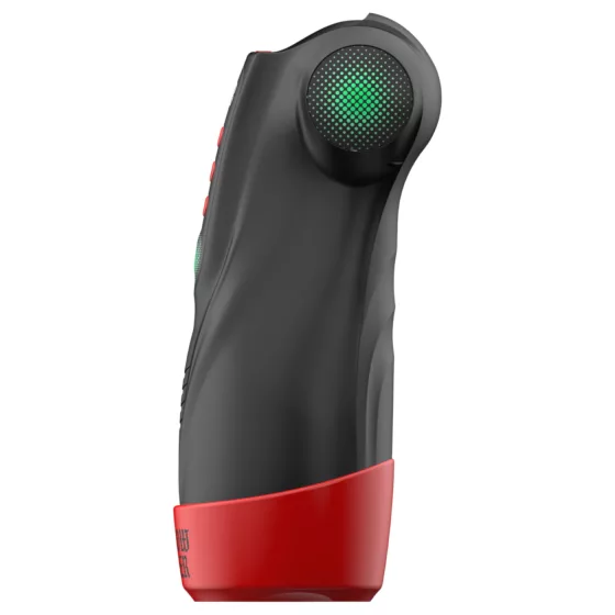 Masturs Raven - mužský masturbátor s vibráciou a saním - čierny