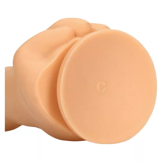 S-Line - dildo na stredný prst - realistický - telová farba