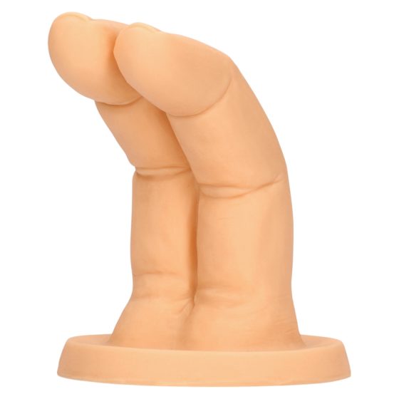S-Line - dvojprstový dildo (naturálny)