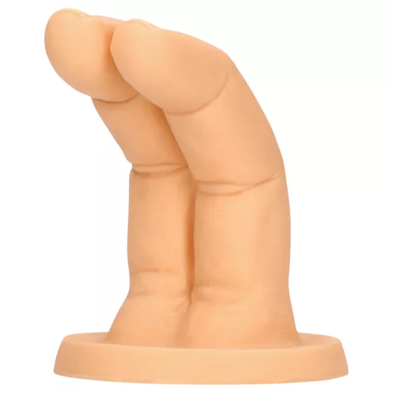 S-Line - dvojprstový dildo (prírodná farba)