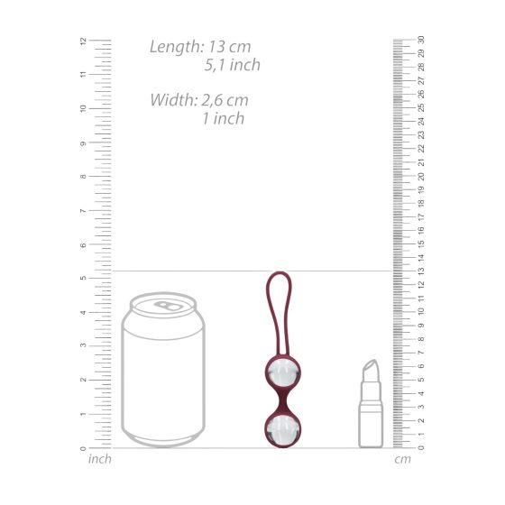 Loveline (S)explore - erotická sada pre ženy - červená