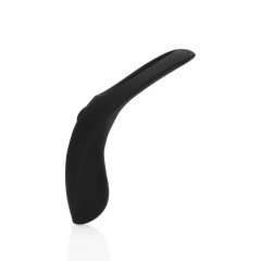   Loveline - vibračný krúžok na dlhý penis a semenníky na batérie (čierny)
