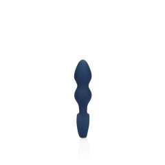  Loveline - Análne dildo s úchopovým krúžkom - malé (modré)