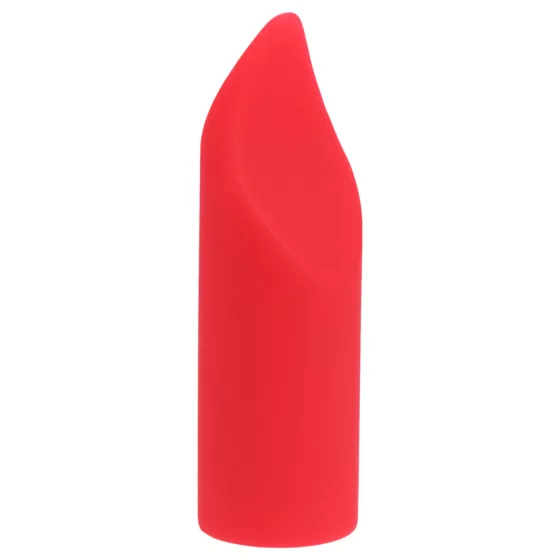 Loveline Candy - rúžový vibrátor so 4 nadstavcami (ružový)