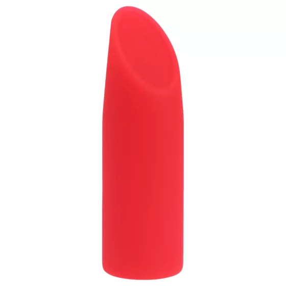 Loveline Candy - rúžový vibrátor so 4 nadstavcami (ružový)