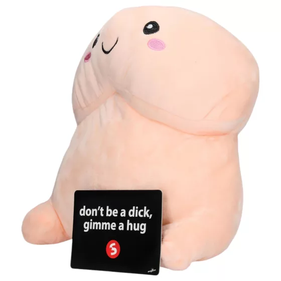 Plyšový penis - hračka - 30 cm - telový