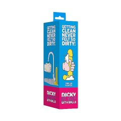Dicky - mydlo s penisovými semenníkmi - vanilka (210g)