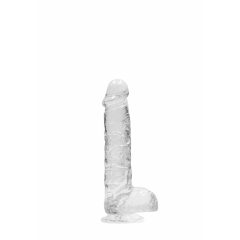   REALROCK - priesvitné realistické dildo - vodočisté (15cm)
