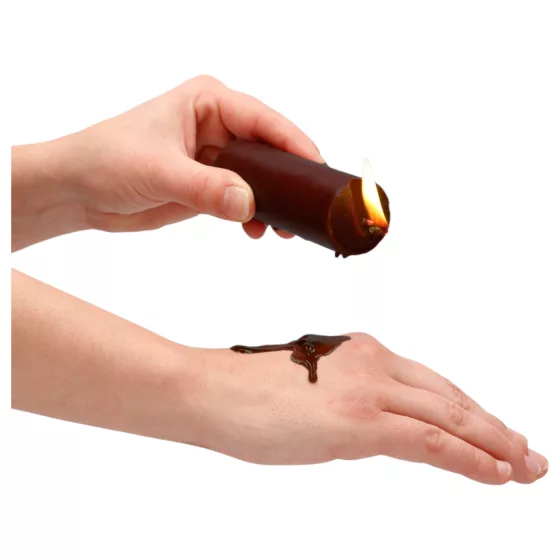 Ouch Chocolate - masážna sviečka na telo - vôňa čokolády - parafín 100g