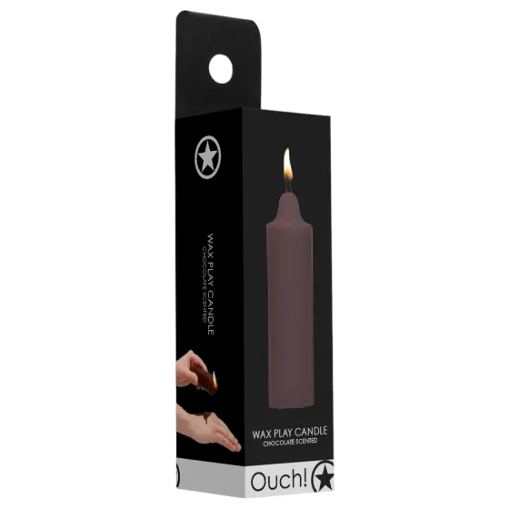 Ouch Chocolate - masážna sviečka na telo - vôňa čokolády - parafín 100g