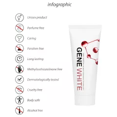   Pharmquests Gene White - krém na zosvetlenie pokožky (100 ml)