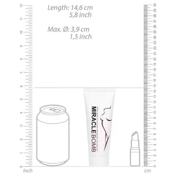 Pharmquests Miracle Bomb - krém na zväčšenie a spevnenie pŕs - 100 ml