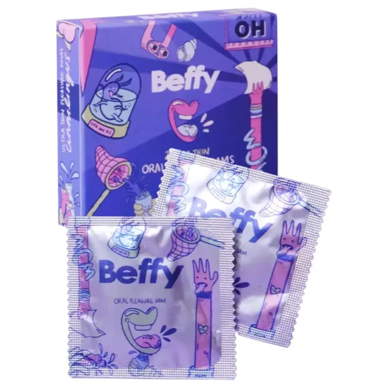 Beffy - ultra tenká ochranná fólia na orálny sex (2 ks)