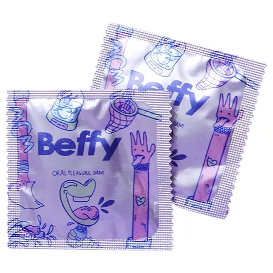 Beffy - ultra tenká ochranná fólia na orálny sex (2 ks)