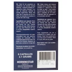  Morningstar Libido Extreme - doplnok stravy - kapsuly - 6 kusov