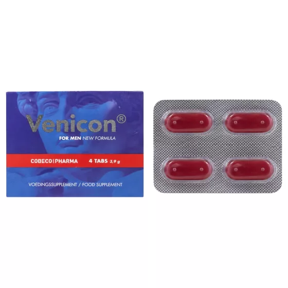 Venicon - výživový doplnok pre mužov - kapsuly - 4 kusy