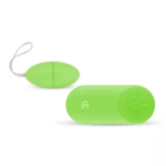   / Easytoys - nositeľné rádiové vibračné vajíčko so 7 rytmami (zelené)