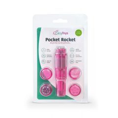   Easytoys Pocket Rocket - sada vibrátorov - ružová (5 kusov)