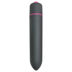 Easytoys Bullet - vodotesný tyčový vibrátor (čierny)