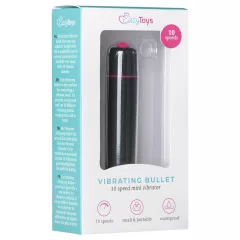 EasyToys Bullet - tyčový vibrátor (čierny)
