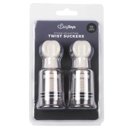 Easytoys - vákuová pumpa na bradavky - malá - 2 ks