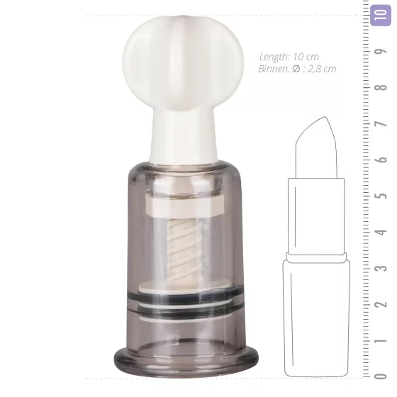 Easytoys - vákuová pumpa na bradavky - malá - 2 ks