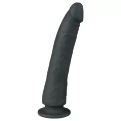   Easytoys - realistický dildó s prísavkou - silikón - 21 cm - čierny