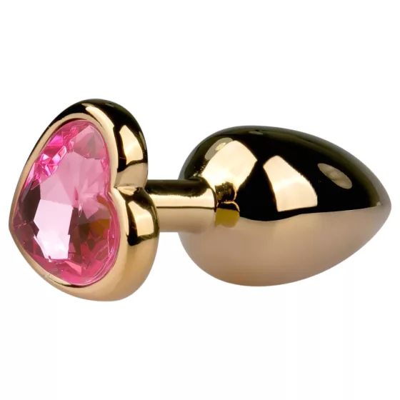 Easytoys - análny kolík - kovový, ružovo-zlatý, 2,5 cm