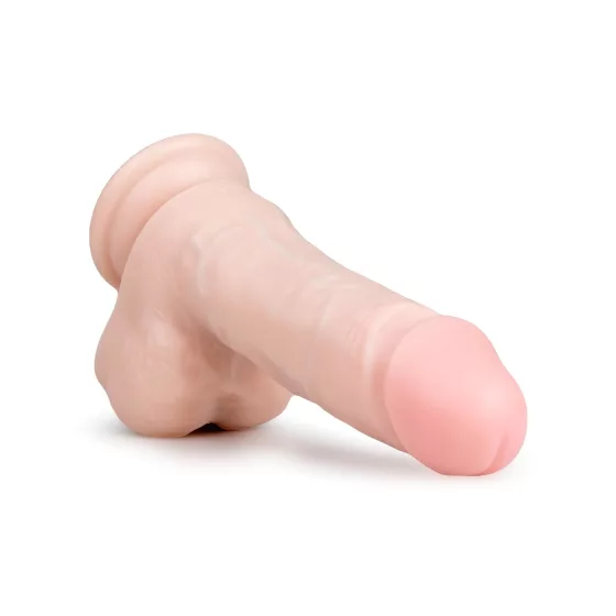Easytoys - dildó s prísavkou a semenníkmi - 17,5 cm - telová farba