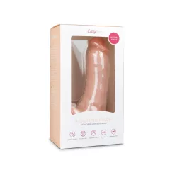   Easytoys - dildo s prísavkou a semenníkmi - realistický 20 cm - telová farba