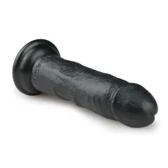  Easytoys - realistický dildo s prísavkou - čierny - 15,5 cm