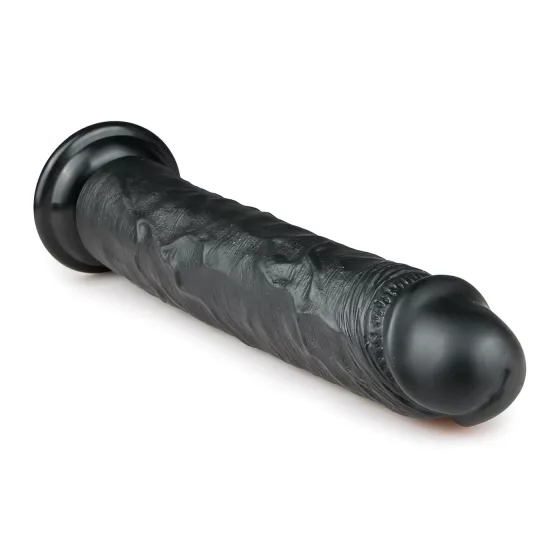 Easytoys - dildo s prísavkou - extra veľký - čierny 28,5 cm
