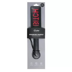   Easytoys Bitch - plácačka na zadok - umelá koža - čierna