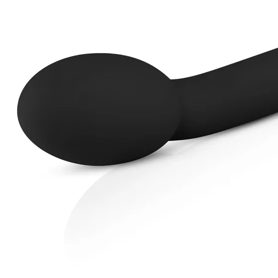Easytoys - vibrátor na bod G - úzky tvar - čierny