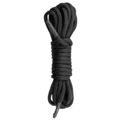 Easytoys Rope - bondage lano (5 m, čierne)