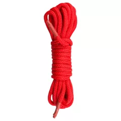 Easytoys Rope - bondage lano (5 m, červené)