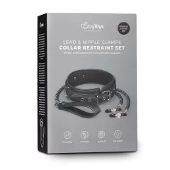 Easytoys - sada na bradavky a obojok s vodítkom - 4 diely