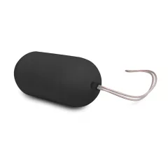   EasyToys - nositeľné vibračné vajíčko s diaľkovým ovládaním (čierne)