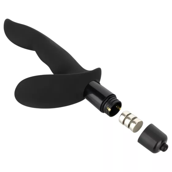 Easytoys Dynamic Duke - vibrátor na prostatu (čierny)