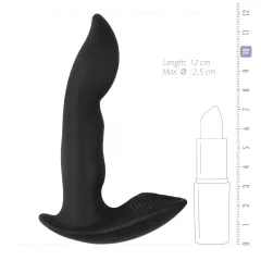 Easytoys Dynamic Duke - vibrátor na prostatu (čierny)