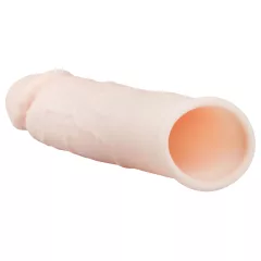   Easytoys - Flesh - predlžovací návlek na penis (prírodný) - 18 cm