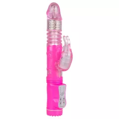EasyToys Bunny - vystreľovací vibrátor (ružový)