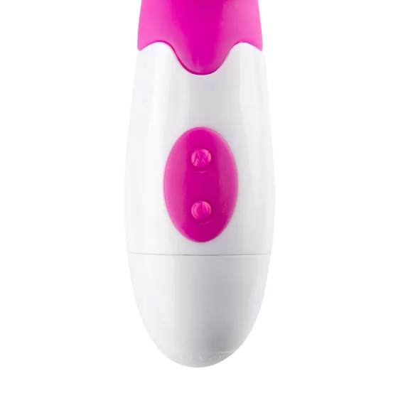 Easytoys - vibrátor na bod G a klitoris - ružový