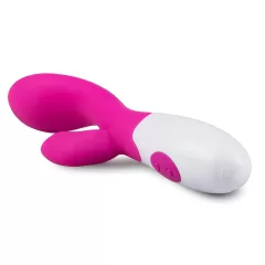 Easytoys - vibrátor na bod G a klitoris - ružový