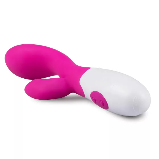 Easytoys - vibrátor na bod G a klitoris - ružový