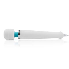 MyMagicWand - výkonný masážny vibrátor (bielo-modrý)