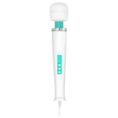   MyMagicWand - masážny vibrátor - silný motor - biela/tyrkysová