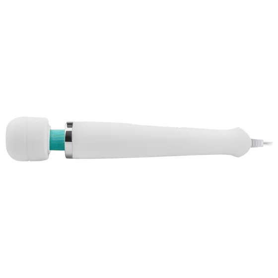 MyMagicWand - masážny vibrátor - silný motor - biela/tyrkysová